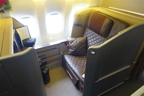 Singapore First Class 777 Review I One Mile At A Time.